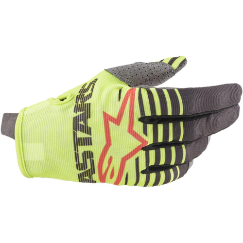 Alpinestars - Alpinestars Radar Gloves - 3561820-559-S Fluo Yellow/Anthracite Small
