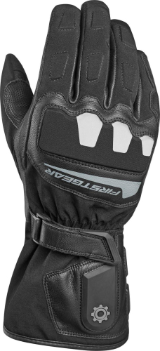 Firstgear - Firstgear Navigator Gloves - 1002-0110-0154 Black Large