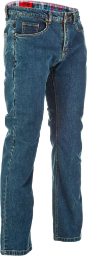 Fly Racing - Fly Racing Resistance Jeans - 6049 478-30438TALL Oxford Size 38