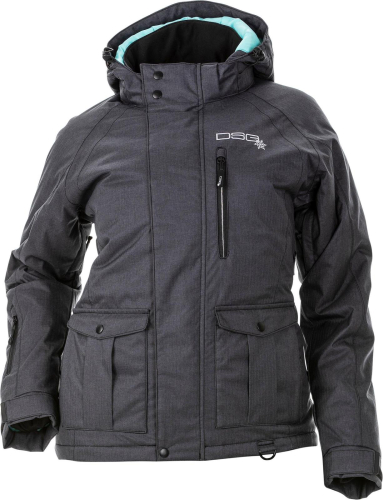 DSG - DSG Craze 4.0 Womens Jacket - 51689 Charcoal/Black Size 1XL