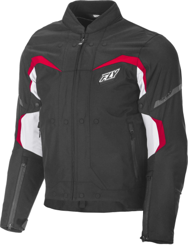 Fly Racing - Fly Racing Butane Jacket - 6152 477-20418 Black/White/Red 4XL