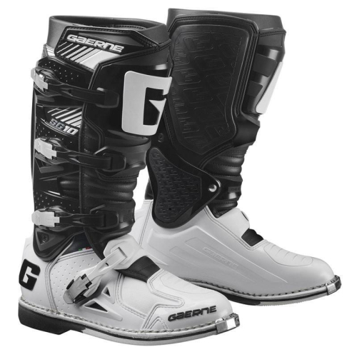 Gaerne - Gaerne SG-10 Boots - 2190-014-014 Black/White Size 14