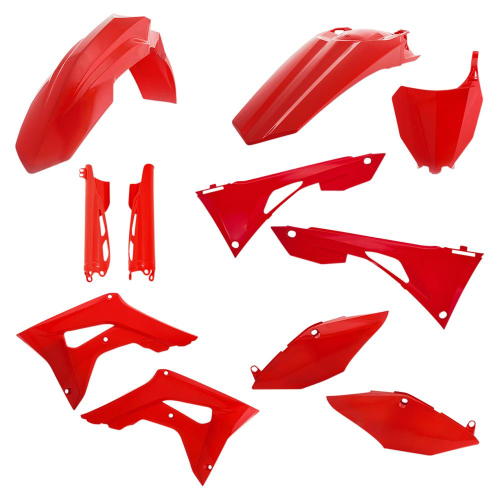 Acerbis - Acerbis Full Plastic Kit - Red - 2736250227