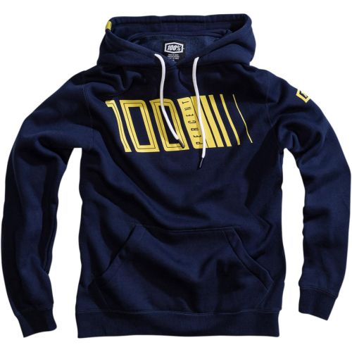 100% - 100% Pulse Pullover Hoodie - 36034-015-13 Navy X-Large