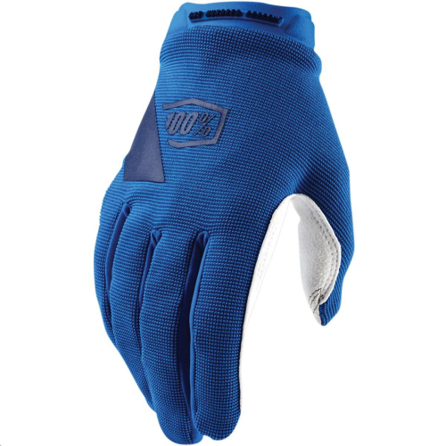 100% - 100% Ridecamp Womens Gloves - 11018-002-09 Blue Medium
