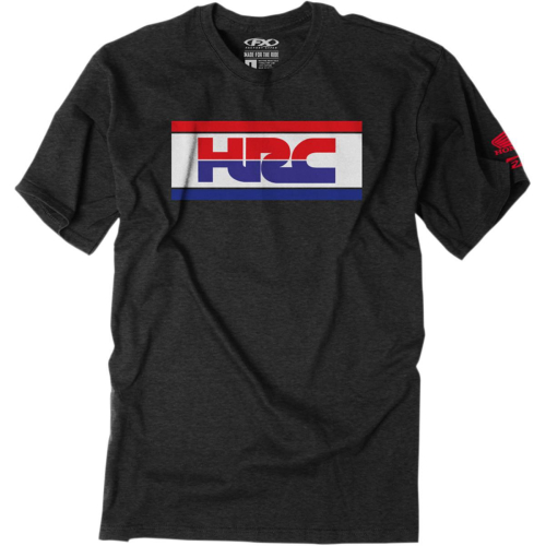 Factory Effex - Factory Effex Honda HRC Premium T-Shirt - 22-87324 Black Large