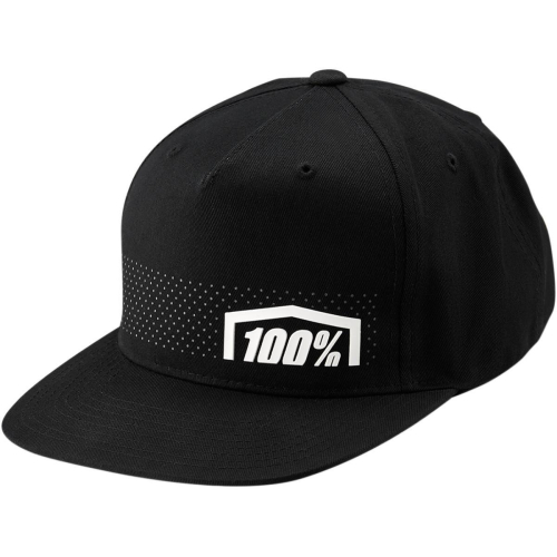 100% - 100% Nemesis Snapback Hat - 20063-001-01 Black OSFM