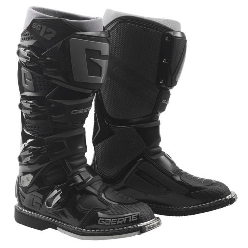 Gaerne - Gaerne SG-12 Boots - 2174-071-014 Black/Gray Size 14