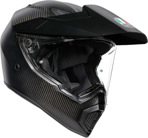 AGV - AGV AX-9 Solid Helmet - 7631O4LY0010 Matte Carbon X-Large