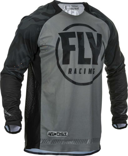 Fly Racing - Fly Racing Evolution DST Jersey - 373-220S Black/Gray Small