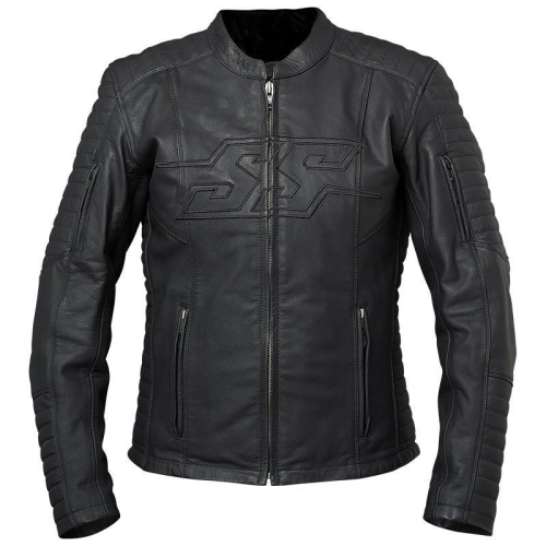 Speed & Strength - Speed & Strength Hellcat Leather Jacket - 1101-1231-0156 Black 2XL