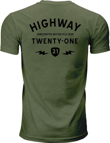 Highway 21 - Highway 21 Halliwell T-Shirt - 489-1930S Grenadine Small