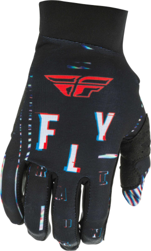Fly Racing - Fly Racing Pro Lite Glitch Gloves - 372-81613 Black Size 13
