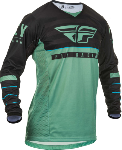 Fly Racing - Fly Racing Kinetic K120 Jersey - 373-426S Sage Green/Black Small