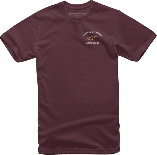 Alpinestars - Alpinestars Banner T-Shirt - 1139-72270-838-S Maroon Small