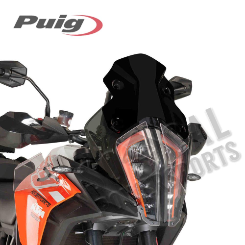 PUIG - PUIG Racing Windscreen - Black - 9716N
