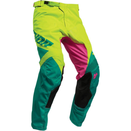 Thor - Thor Pulse Factor Pants - 2901-7785 Acid/Teal Size 38