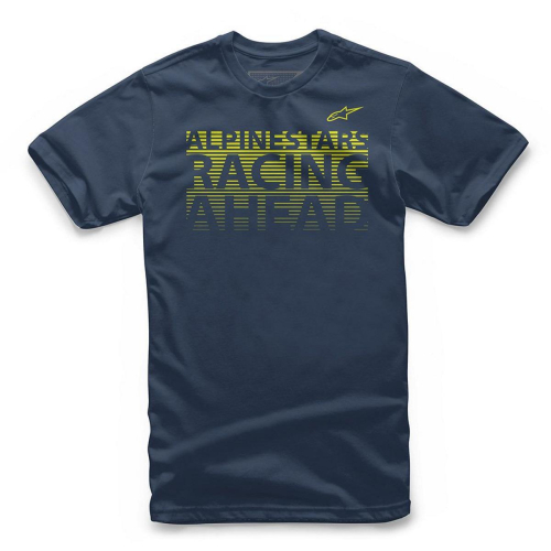 Alpinestars - Alpinestars Racing Grade T-Shirt - 1038-72028-70-XL Navy X-Large