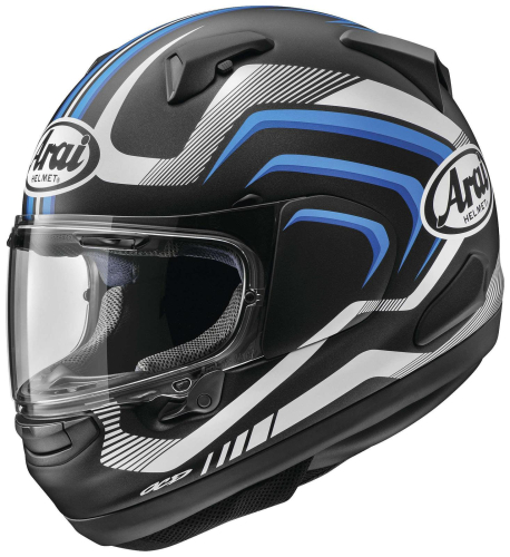Arai Helmets - Arai Helmets Signet-X Shockwave Helmet - 685311165176 Blue Frost Large