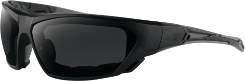 Bobster Eyewear - Bobster Eyewear Crossover Convertible With Foam Sunglasses - BCRS001 Matte Black OSFM