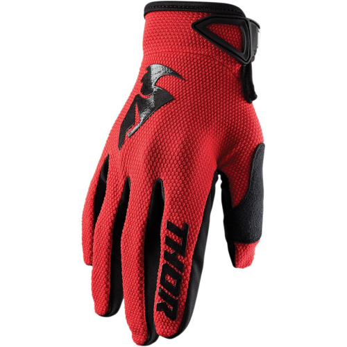 Thor - Thor Sector Youth Gloves - 3332-1528 Red Small