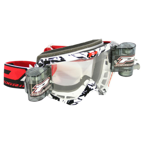 Pro Grip - Pro Grip 3458 MX Enduro Goggles with Roll-Off System - PZ3450ROBI