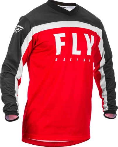 Fly Racing - Fly Racing F-16 Jersey - 373-923S Red/Black/White Small