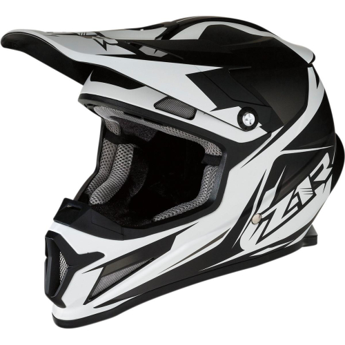 Z1R - Z1R Rise Ascend Helmet - 1169.0110-5643 Matte Black/White Large