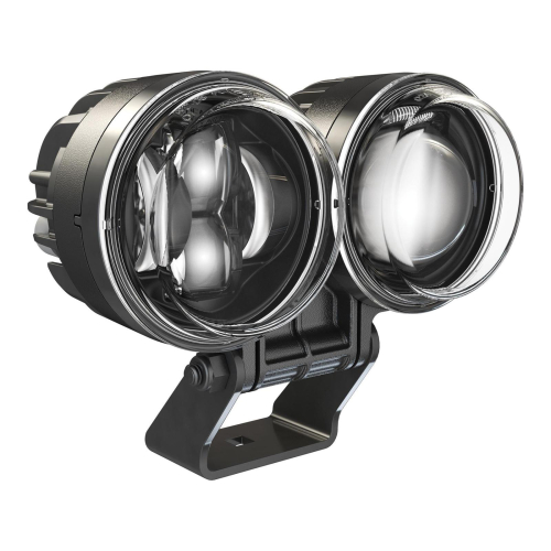 J&M - J&M 93M LED Headlight Kit for FXDF - Dual - 0555911
