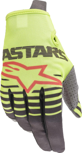 Alpinestars - Alpinestars Radar Gloves - 3561820-559-2XL Fluo Yellow/Anthracite 2XL