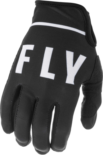 Fly Racing - Fly Racing Lite Gloves - 373-71108 Black/White Size 08