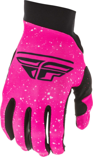 Fly Racing - Fly Racing Pro Lite Womens Gloves - 373-61604 Neon Pink/White/Black Size 04