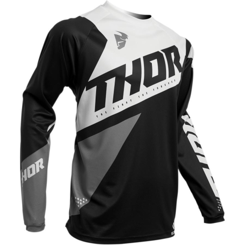 Thor - Thor Sector Blade Youth Jersey - 2912-1807 Black/White X-Large