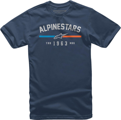 Alpinestars - Alpinestars Betterness T-Shirt - 1119-72016-70-M Navy Medium