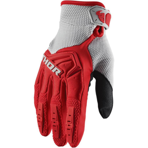 Thor - Thor Spectrum Gloves - 3330-5797 Red/Gray X-Large