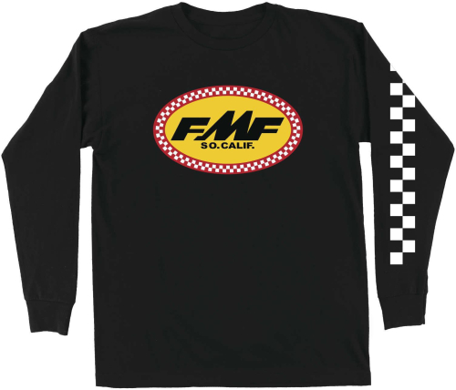 FMF Racing - FMF Racing Pronto Long Sleeve T-Shirt - FA9119901-BLK-LG Black Large