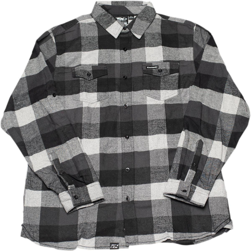 Factory Effex - Factory Effex Kawasaki Flannel Shirt - 22-85122 Black Medium