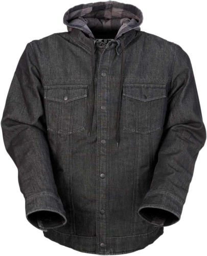 Z1R - Z1R Timber Denim Shirt - 2840-0077 Black/Gray X-Large