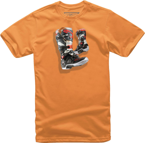 Alpinestars - Alpinestars Tech 7 Youth T-Shirt - 3019-72008-40-XS Orange X-Small