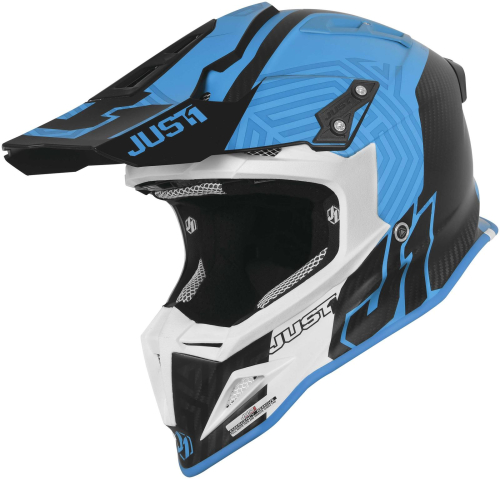 Just 1 - Just 1 J12 Synchro Helmet - 606323021204604 Blue/Black Matte Medium
