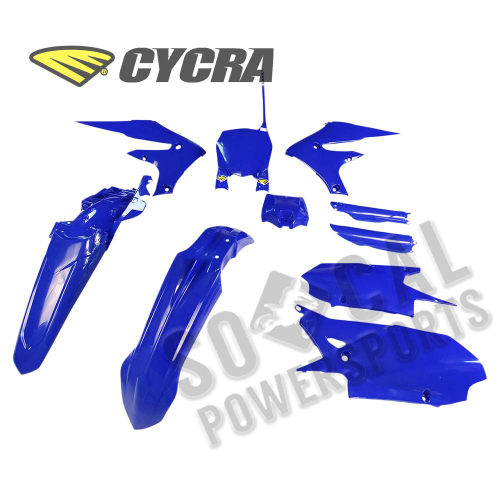 Cycra - Cycra Powerflow Body Kit - Blue - 1CYC-9327-62