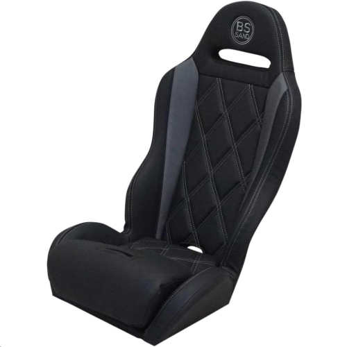 BS Sand - BS Sand Performance Seat - Diamond - Black/Gray - PEBUGYBDT