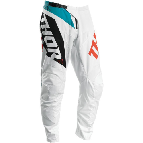 Thor - Thor Sector Blade Youth Pants - 2903-1776 White/Aqua Size 22