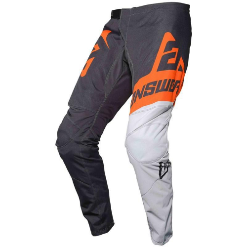 Answer - Answer Syncron Voyd Youth Pants - 0407-2552-5116 Charcoal/Gray/Orange Size 16