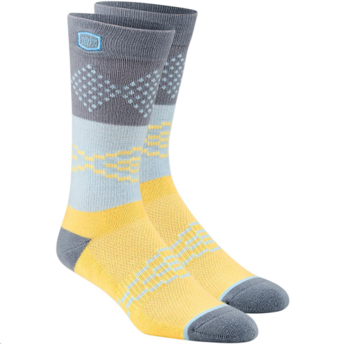 100% - 100% Casual Socks - 24018-004-17 Antagonist Yellow Sm-Md