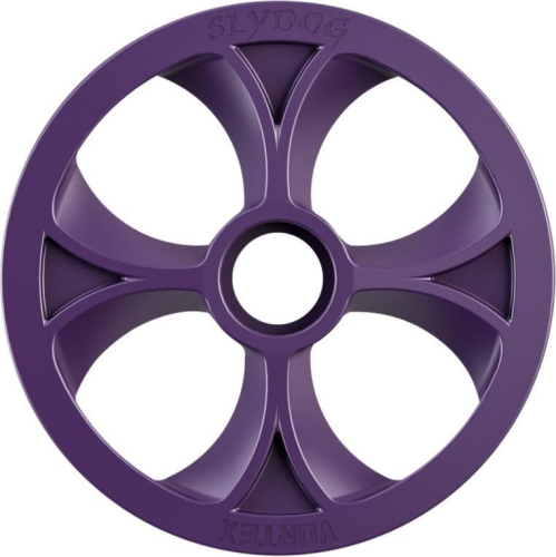 Slydog - Slydog 10in. Vortex Idler Wheels - Purple - BOG100UNVSOLPUR