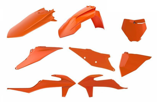Polisport - Polisport Plastic Kit - Orange - 90651