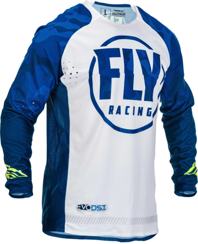 Fly Racing - Fly Racing Evolution DST Jersey - 373-221M Blue/White Medium