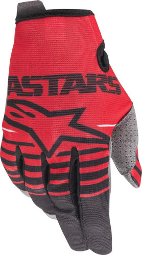 Alpinestars - Alpinestars Radar Gloves - 3561820-3110-XL Red/Black X-Large