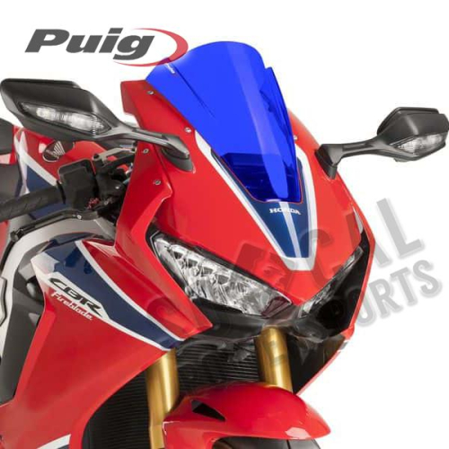 PUIG - PUIG Racing Windscreen - Blue - 9407A
